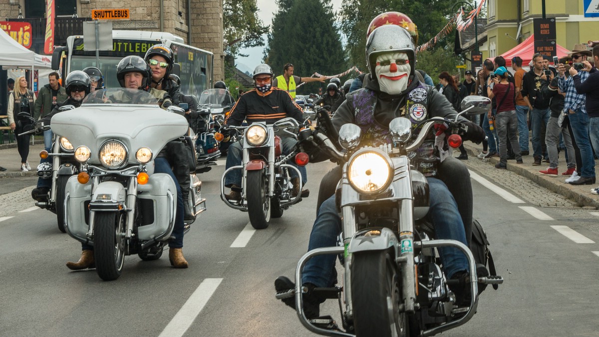 Harley Davidson European Bike Week 2017 am Faakersee